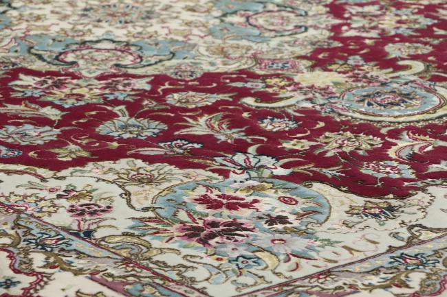 Tabriz 60Raj Ordito in Seta - 4