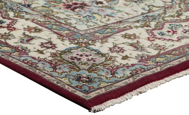 Tabriz 60Raj Ordito in Seta - 6