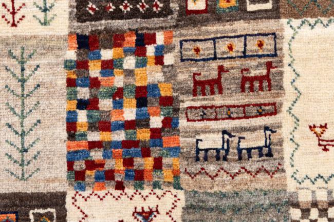 Persa Gabbeh Kashkuli Banafsheh - 7