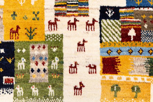 Persa Gabbeh Kashkuli Banafsheh - 7