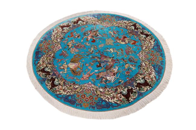 Qum Silk Signed Rezaei - 1