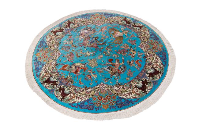 Qum Silk Signed Rezaei - 2