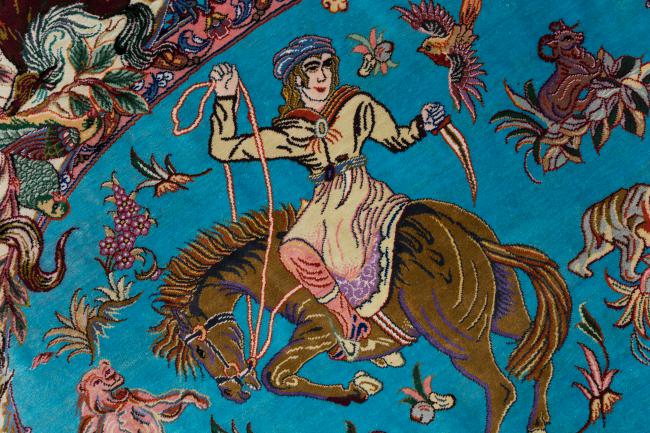 Qum Silk Signed Rezaei - 6