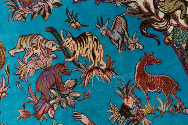 Qum Silk Signed Rezaei - 7