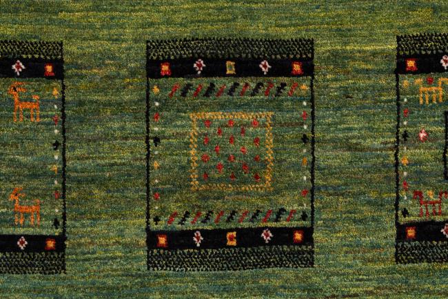 Perzsa Gabbeh Kashkuli Banafsheh - 7