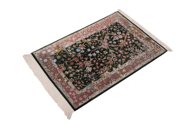 Qum Silk Signed Motevasel - 1