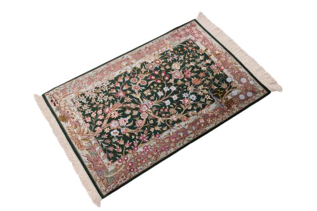 Qum Silk Signed Motevasel - 2