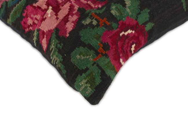 Kilim Rosen Kissen - 1