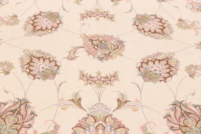 Tabriz 60Raj Chaîne de Soie - 3