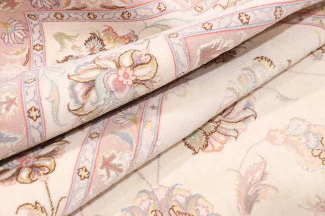 Tabriz 60Raj Chaîne de Soie - 9