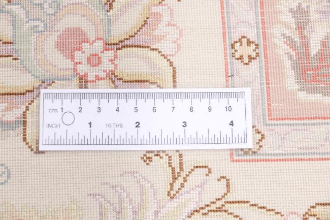 Tabriz 60Raj Chaîne de Soie - 10