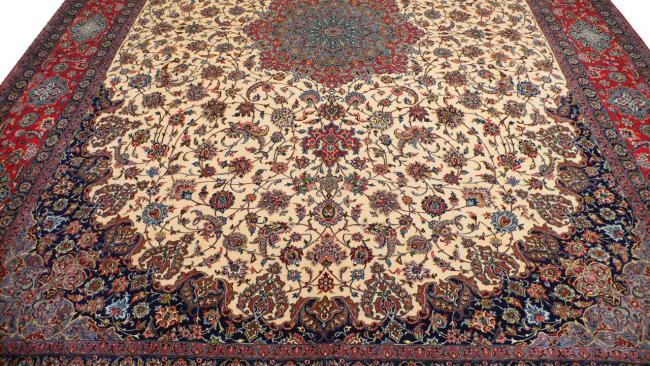 Isfahan Ordito in Seta - 9