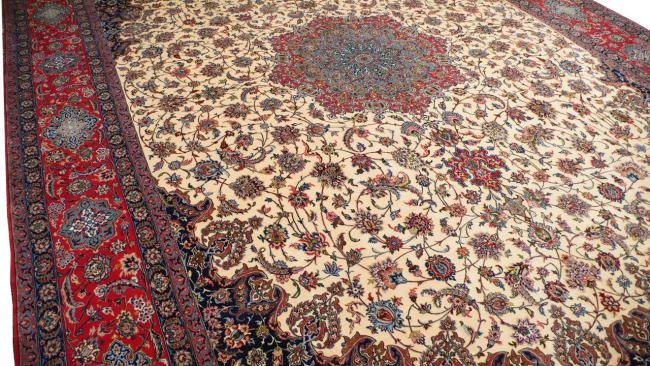Isfahan Ordito in Seta - 8