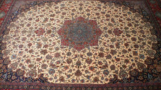 Isfahan Ordito in Seta - 2
