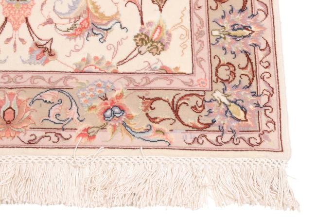 Tabriz 50Raj Chaîne de Soie - 6