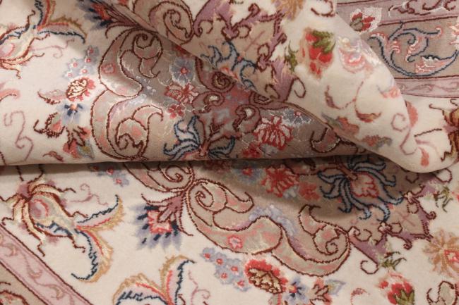 Tabriz 50Raj Chaîne de Soie - 9