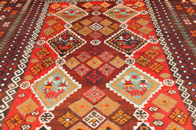 Kilim Afegão Antigo - 6