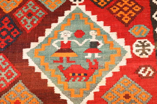 Kilim Afegão Antigo - 7