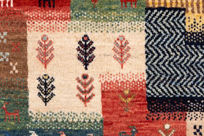 Persa Gabbeh Kashkuli Banafsheh - 6