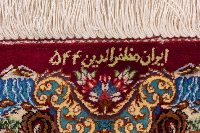 Ghom de Seda Firmado Mozafarodin 544 - 6