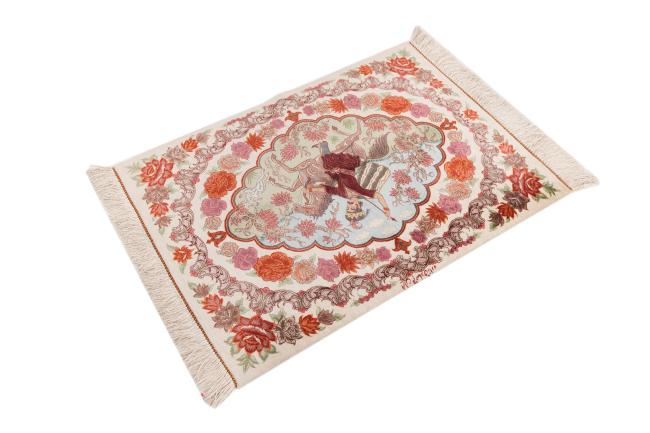 Qum Silk Signed Sadeghzadeh - 2