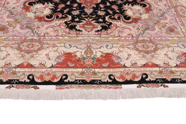 Tabriz 50Raj Chaîne de Soie - 4