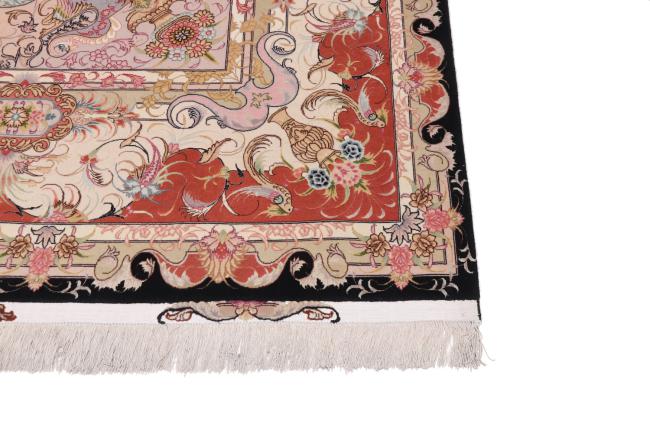 Tabriz 50Raj Chaîne de Soie - 5