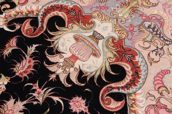 Tabriz 50Raj Chaîne de Soie - 7