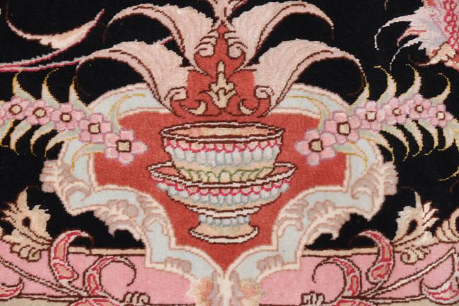 Tabriz 50Raj Chaîne de Soie - 10