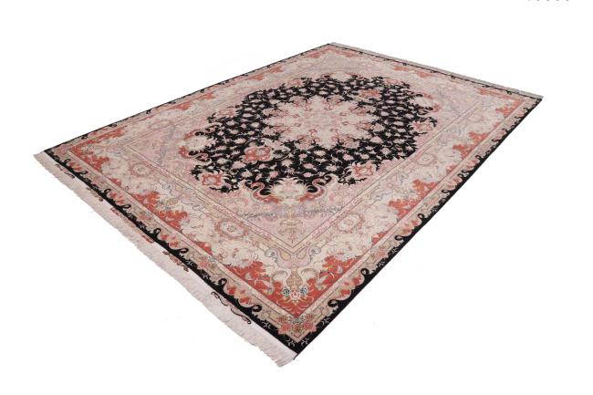 Tabriz 50Raj Chaîne de Soie - 12