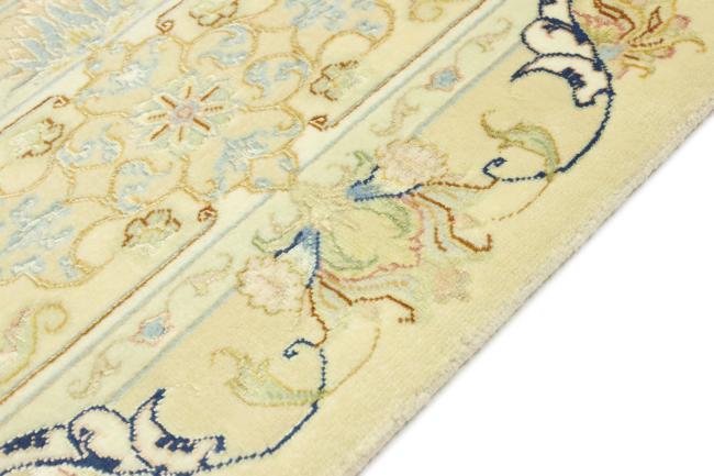 Tabriz 60Raj Signed Silkerenning - 5