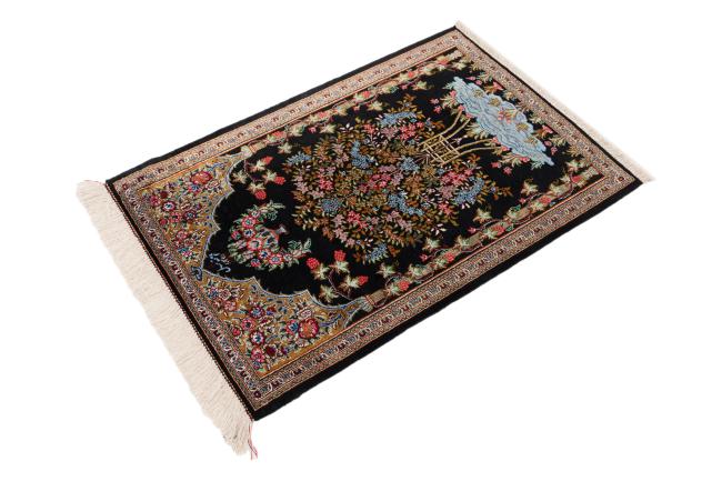 Qum Zijde Signed Motevasel - 1