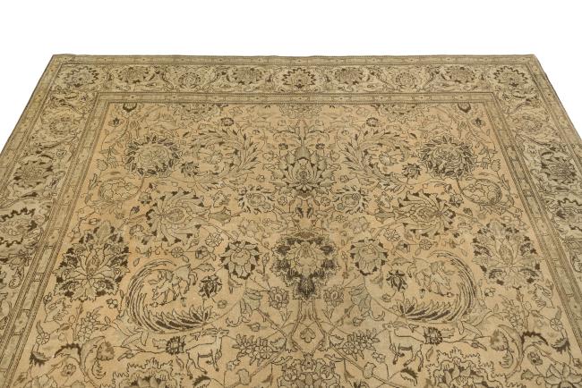 Tabriz Antiguo Vintage - 3