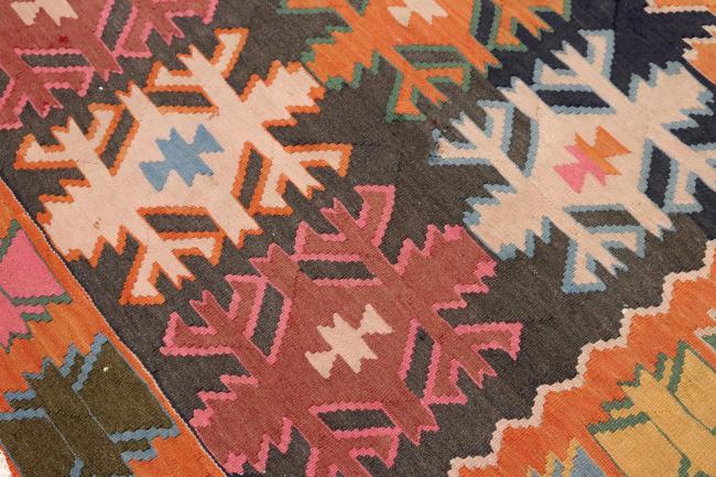 Kilim Fars Azerbaijan Antigo - 3