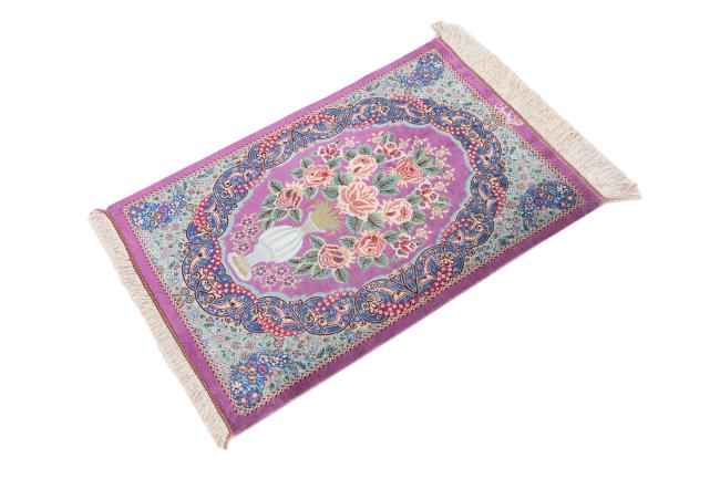 Qum Silk Signed Rajabian - 2
