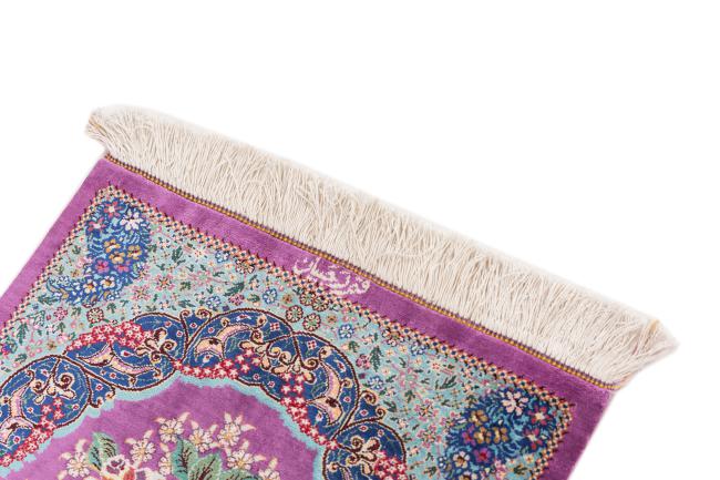 Qum Silk Signed Rajabian - 3