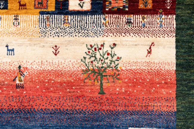 Persja Gabbeh Loribaft Nowbaft - 7