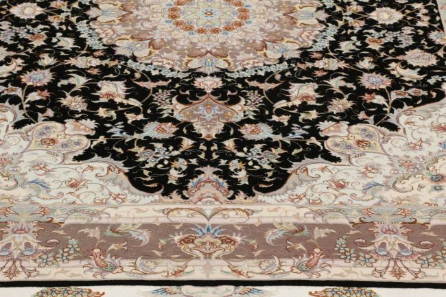 Tabriz 50Raj Chaîne de Soie - 1