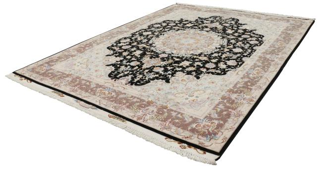 Tabriz 50Raj Chaîne de Soie - 3