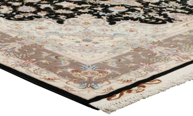 Tabriz 50Raj Chaîne de Soie - 6