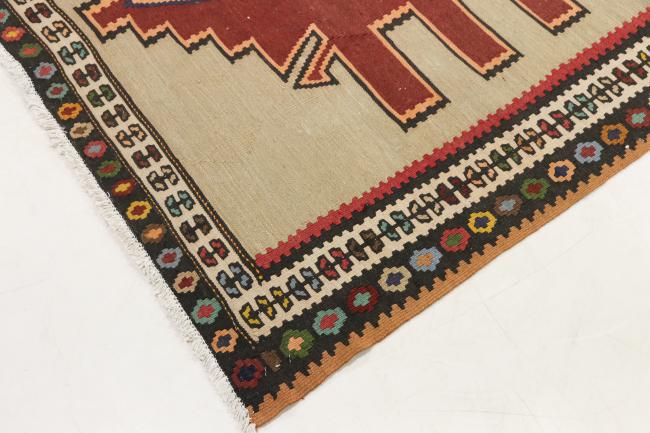 Kilim Fars Azerbaijan Antigo - 4