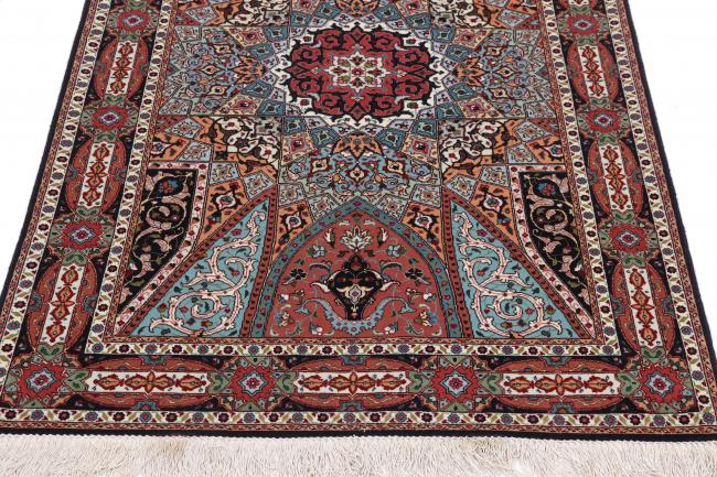Tabriz 60Raj Gumbad Silk Warp - 3