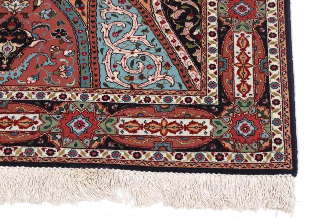 Tabriz 60Raj Gumbad Silk Warp - 5