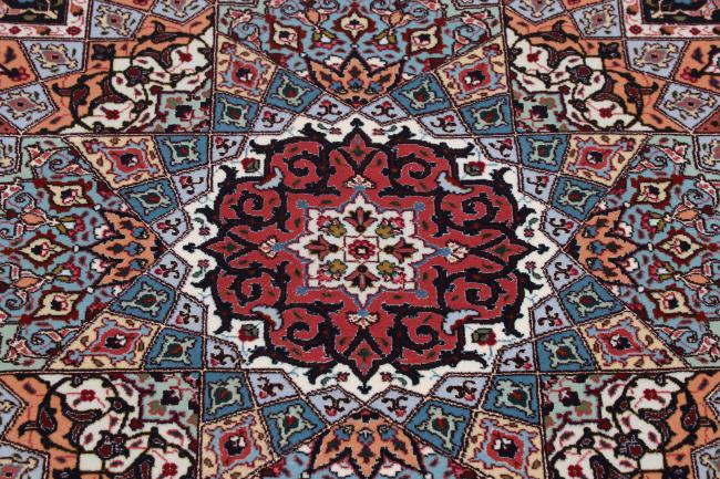 Tabriz 60Raj Gumbad Silk Warp - 6
