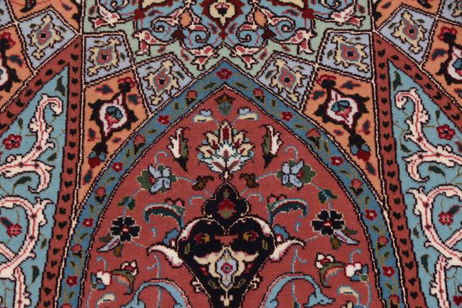 Tabriz 60Raj Gumbad Silk Warp - 7