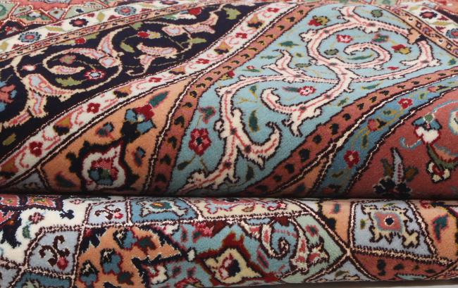 Tabriz 60Raj Gumbad Silk Warp - 8