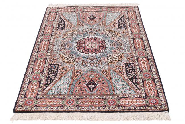 Tabriz 60Raj Gumbad Silk Warp - 9