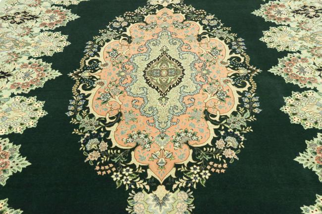 Tabriz 60Raj Signed Fio de Seda - 7