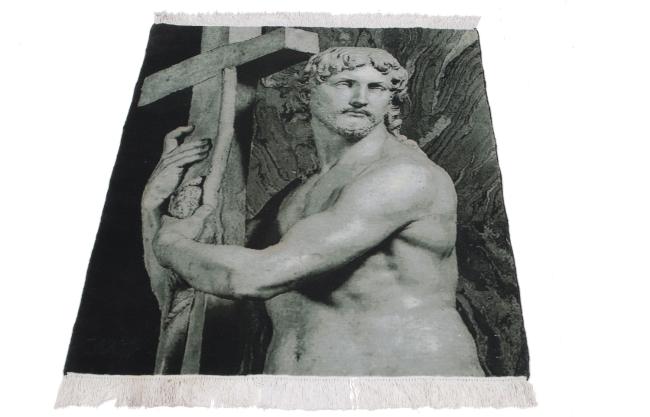 Tabriz 60Raj Bild Selyemfonal - 1