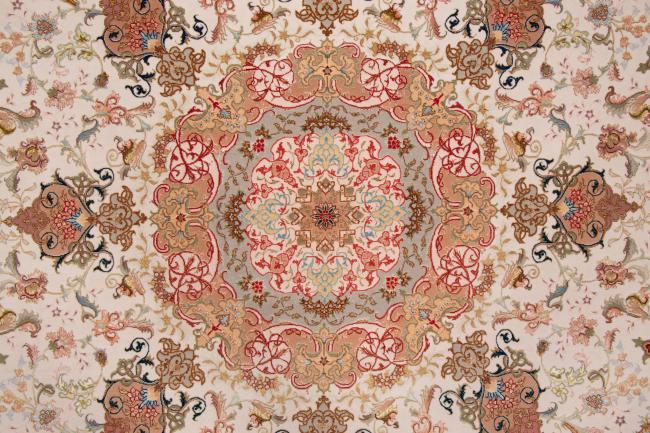 Tabriz 65Raj Shirfar Jedwabna Osnowa - 8